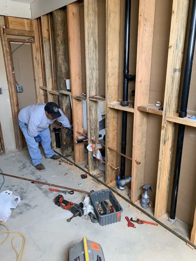 Commercial rough-in plumbing for Commercial Plumbing in Braddock